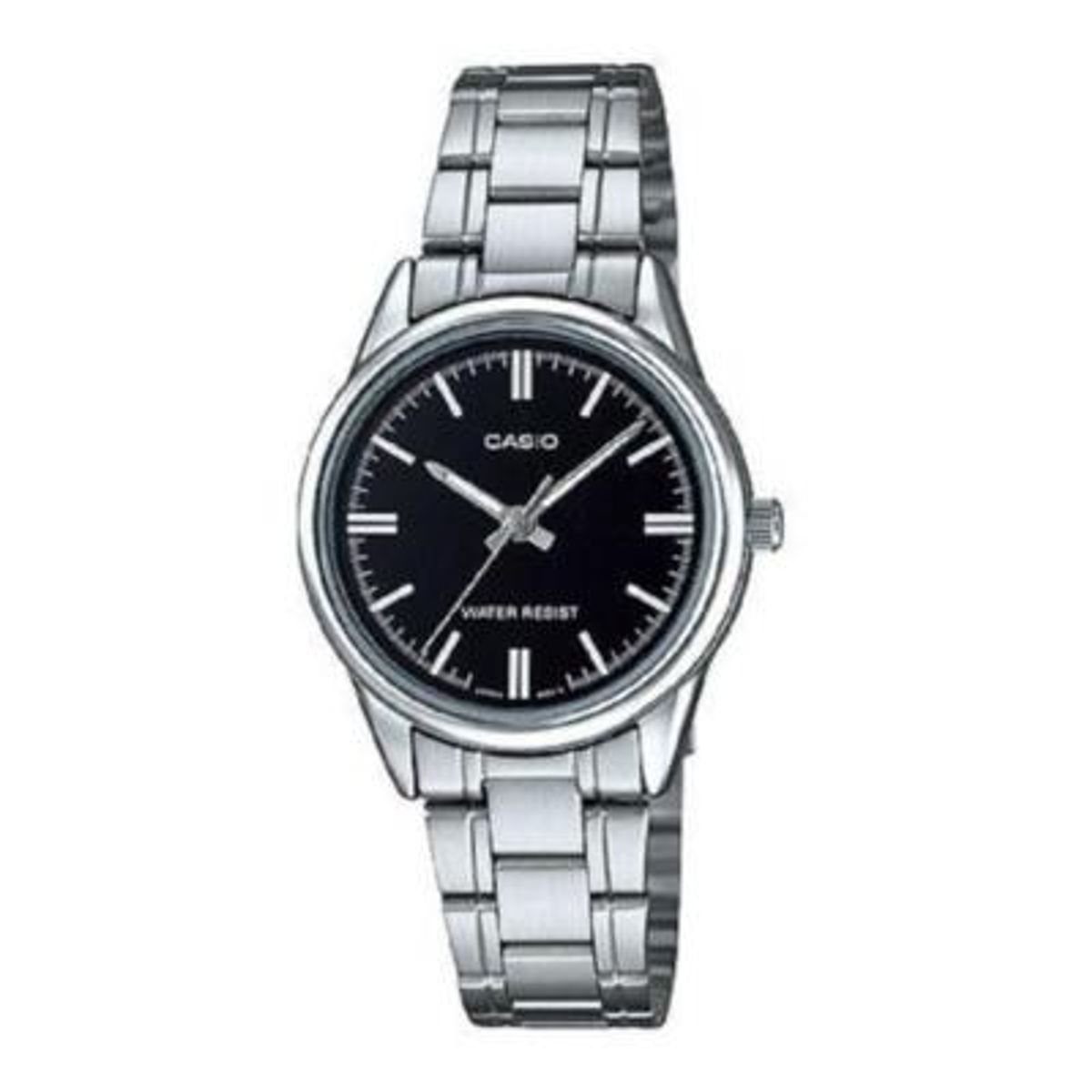 CASIO - Reloj Ltp-V005d-1a Mujer Analogo Metal - Plateado