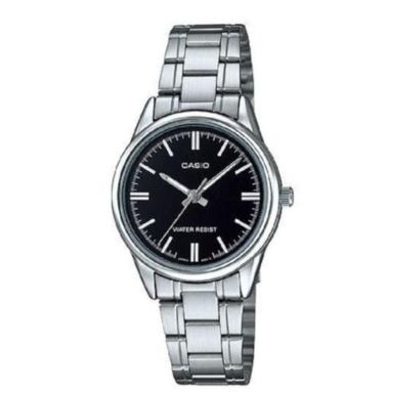 CASIO - Reloj Ltp-V005d-1a Mujer Analogo Metal - Plateado