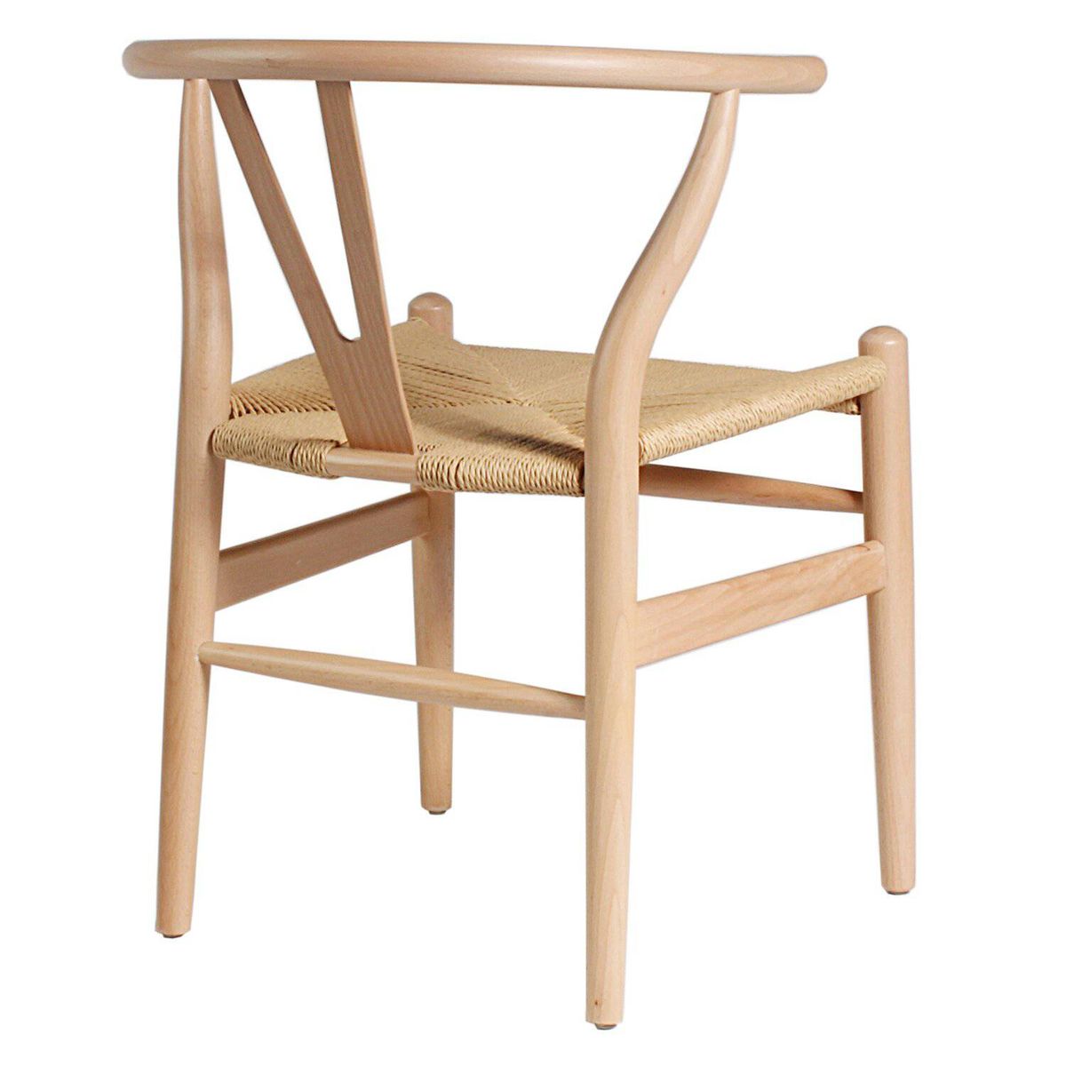 INDUMAC - Silla de Comedor Wishbone  Diseño Clásico Escandinavo Premium