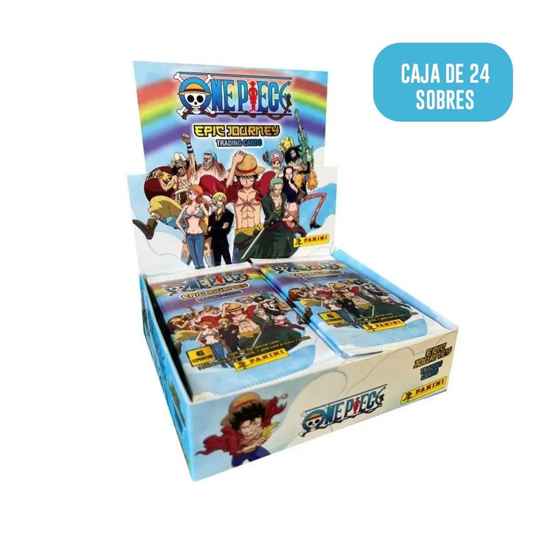 PANINI - One Piece Epic Journey Trading Cards 24 Sobres