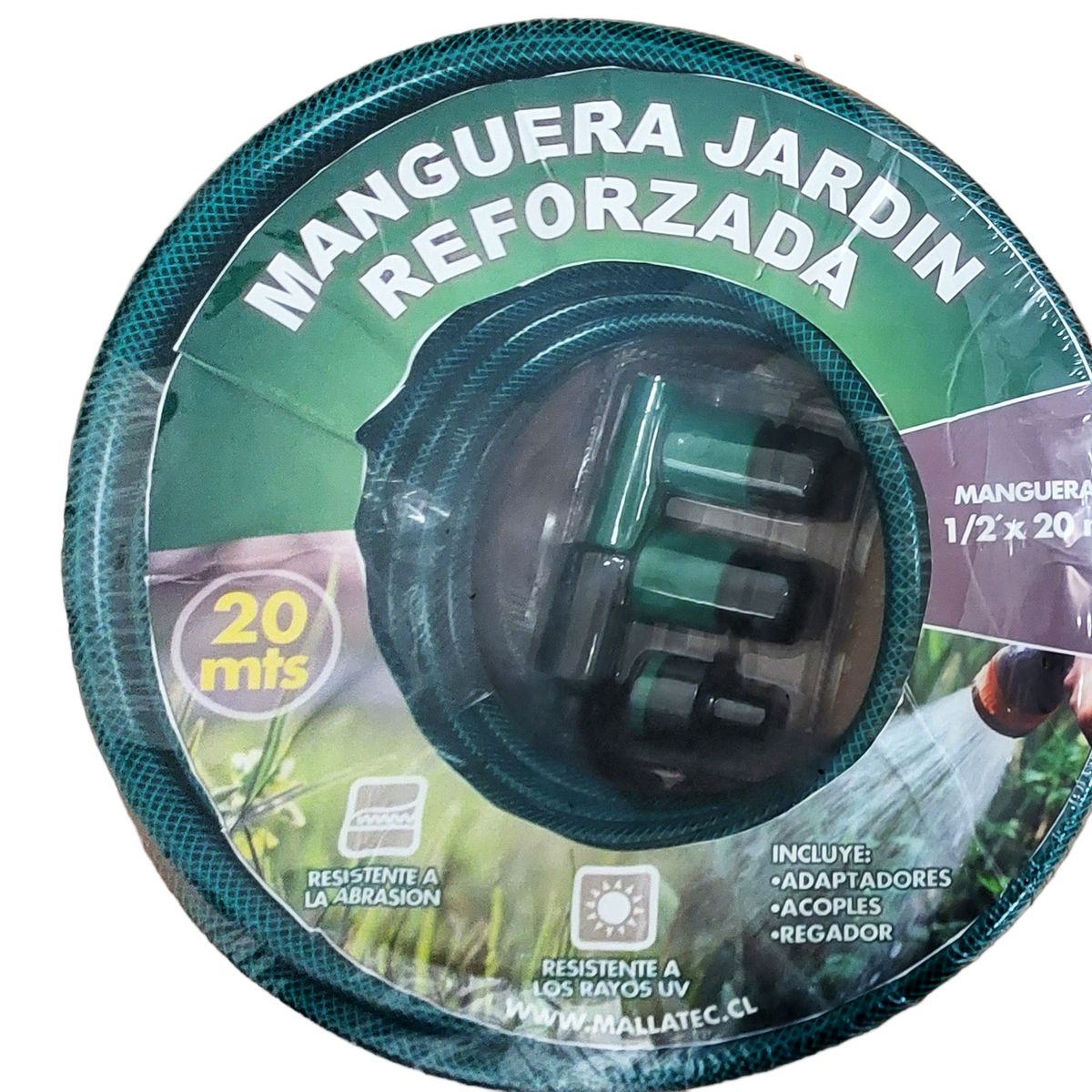 SOMBRATEC - Kit Manguera Jardín  1/2" en 20 metros