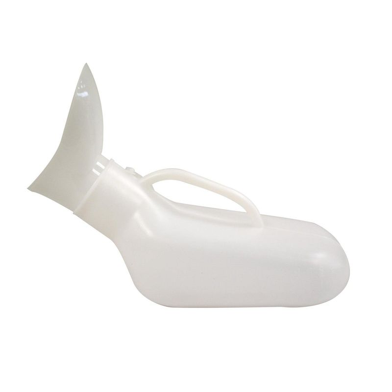 MAXCARE - Urinario Plastico Mixto - Blanco MAXCARE
