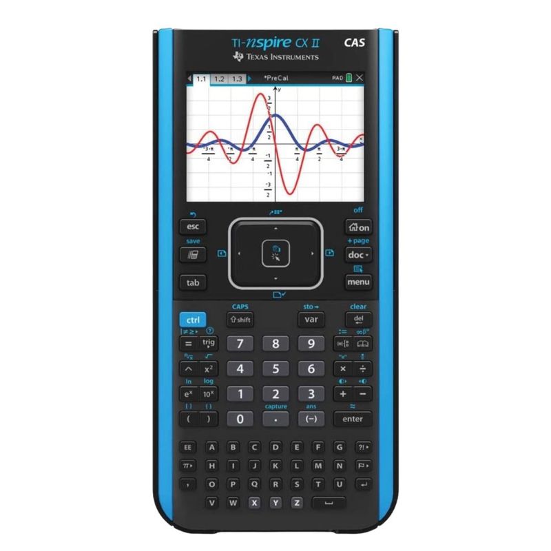 GENERICO - Calculadora Texas Instruments Nspire Cx II Cx 2 Cas Funcion Grafica