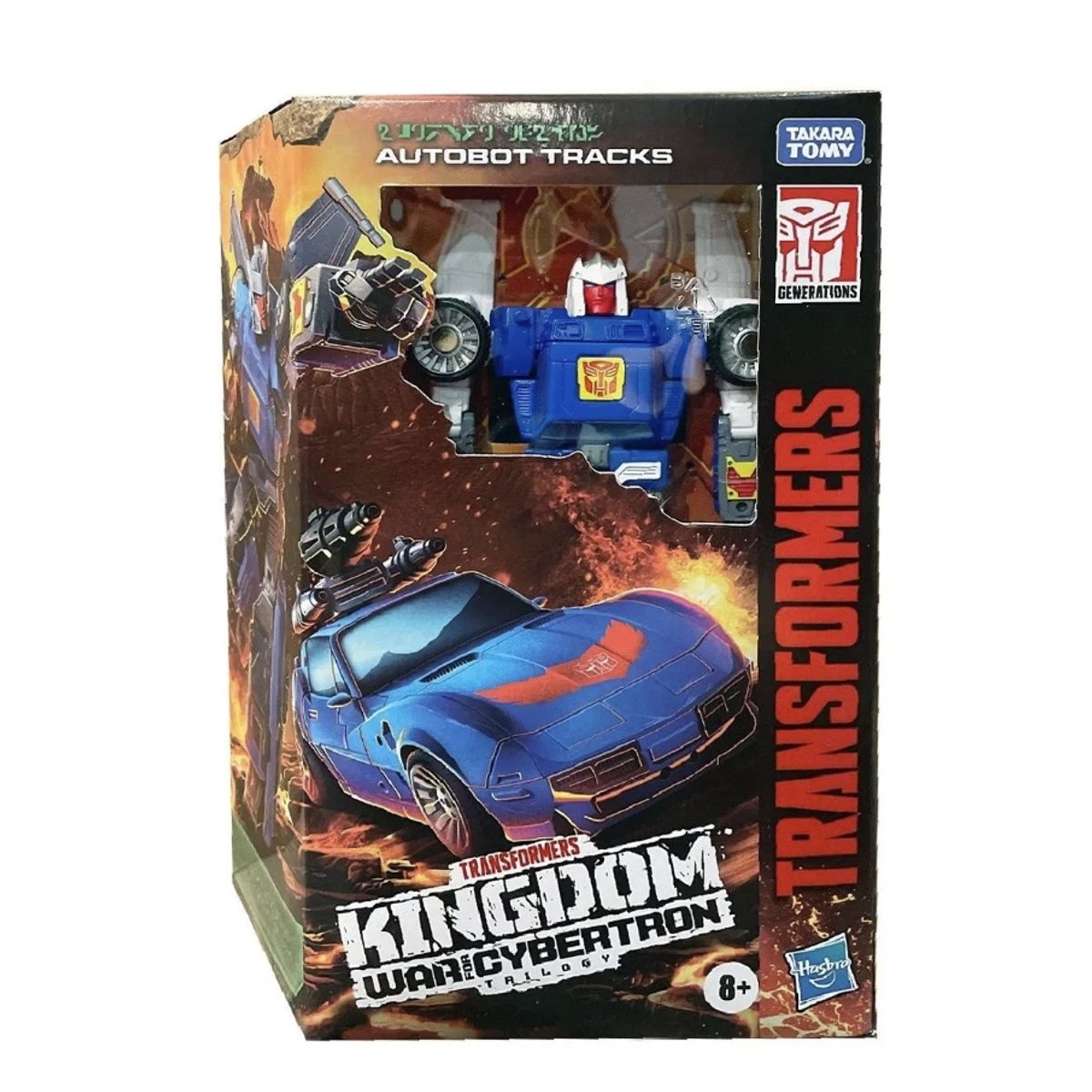 HASBRO - Transformers Wfc Kingdom Deluxe - Autobot Tracks