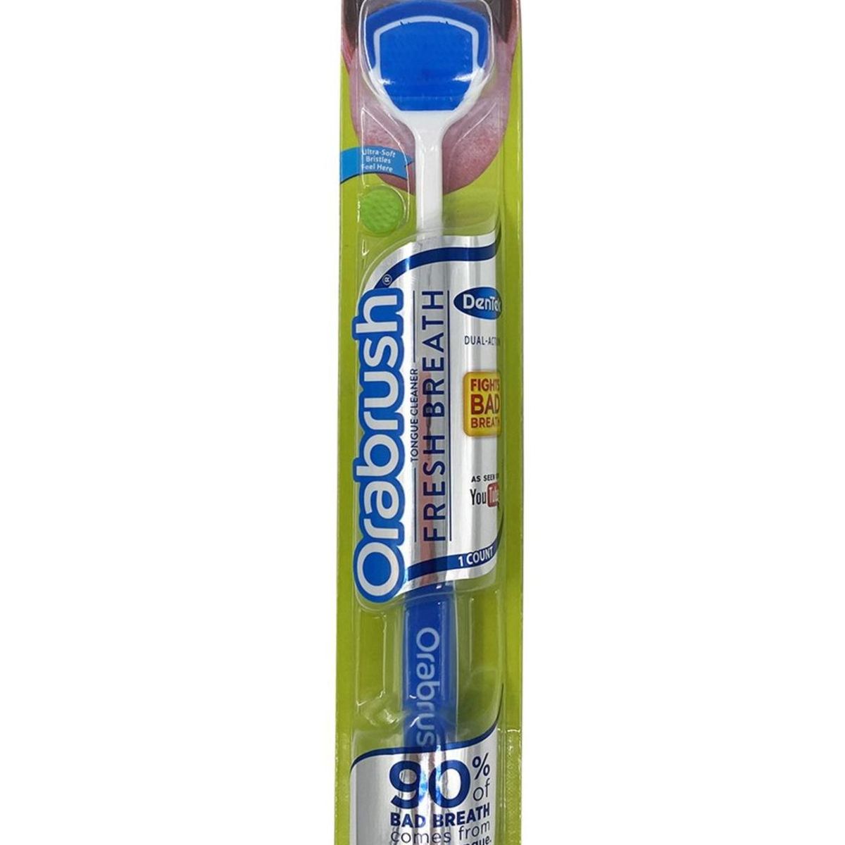 DENTEK - Limpiador Lingual Orabrush DENTEK
