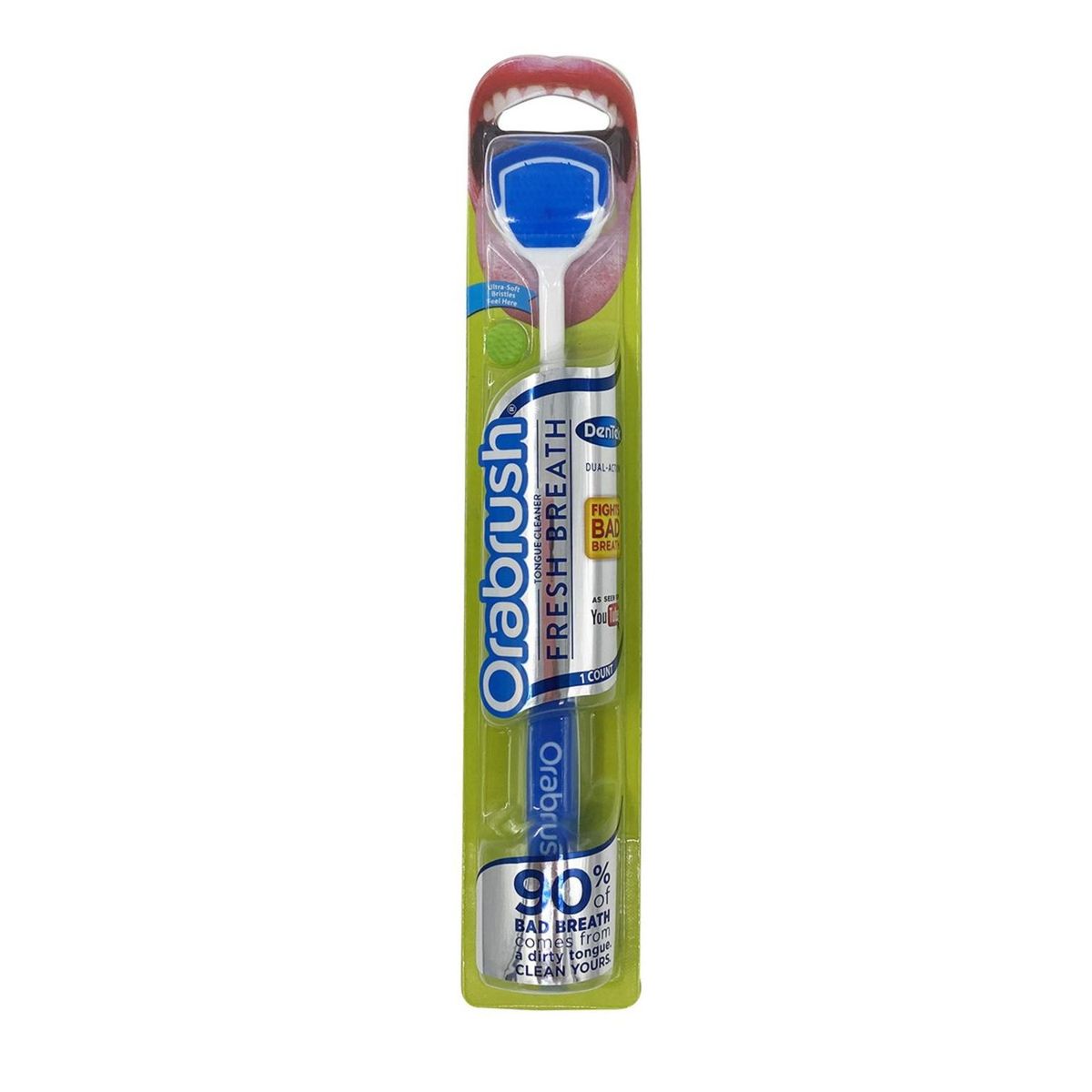DENTEK - Limpiador Lingual Orabrush DENTEK