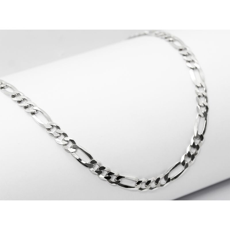 SCJOYAS - Cadena de Plata ley 925, Modelo Cartier Largo 60 cm Peso 17.8 gr.