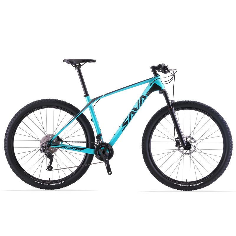 SAVA - MOUNTAIN BIKE CARBONO SAVA DECK 6.0 TALLA L 29" BLUE BLACK