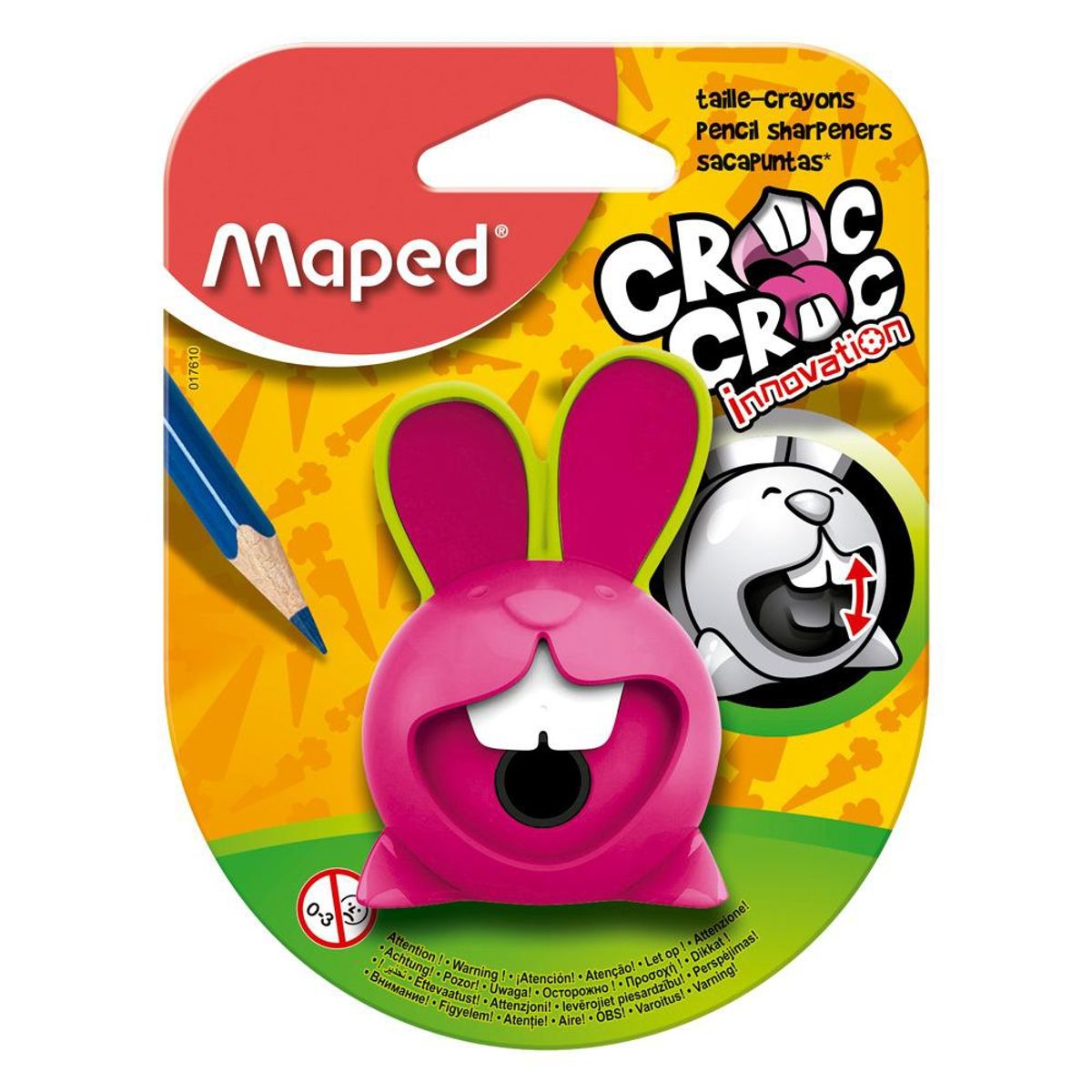 MAPED - Blister Sacapuntas Croc Croc Maped