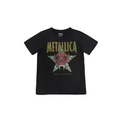 METALLICA - Polera Mc Mujer Star Negro