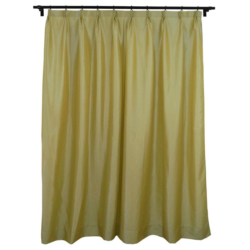 TEXFINA - Cortina Silky Pinzas 160x230 cm - Bronce - Beige
