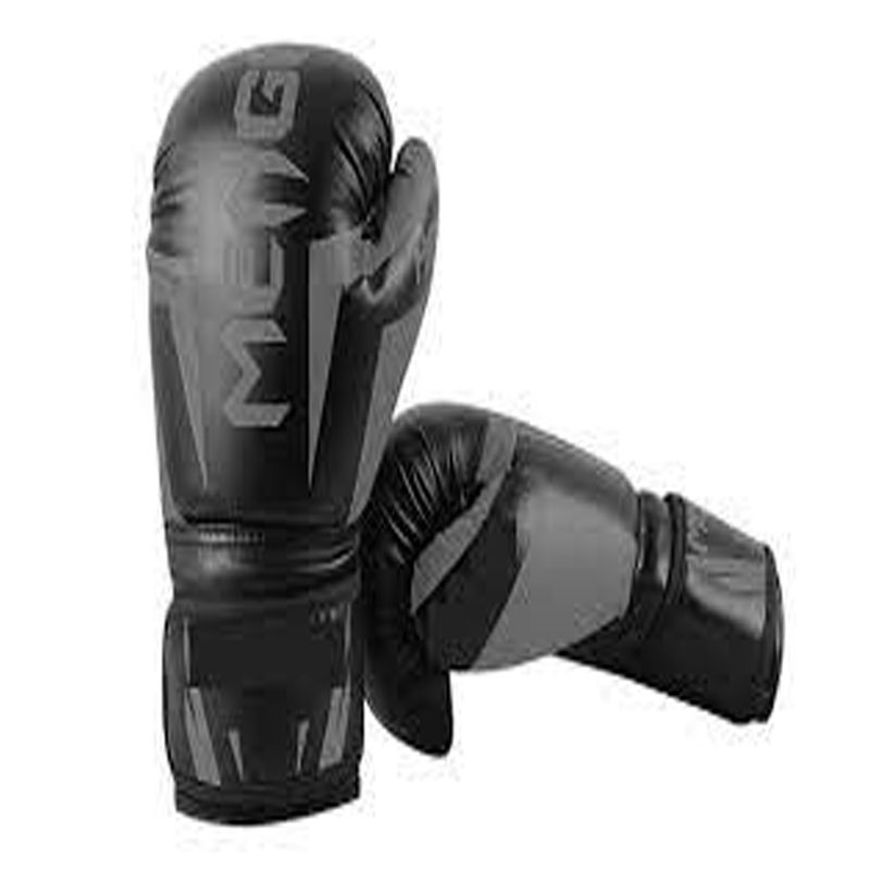 EVERSO - Guantes De Boxeo Transpirable 10oz 12oz Solo Negro
