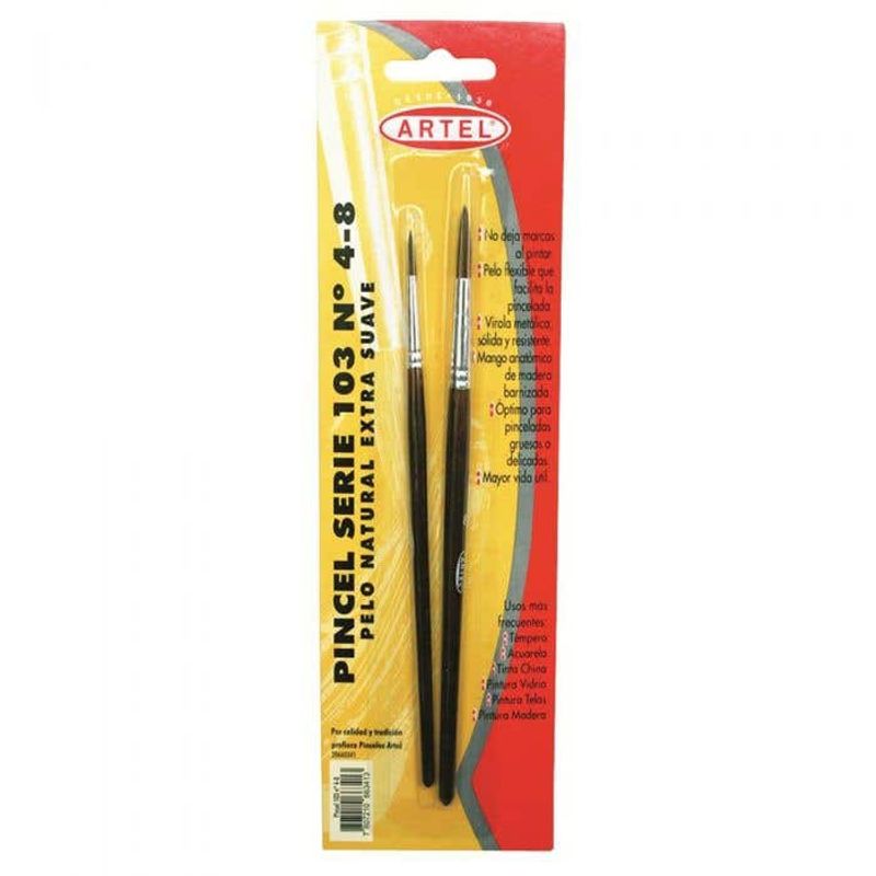 ARTEL - Blister Pinceles 103 NÂ°4-8 Artel