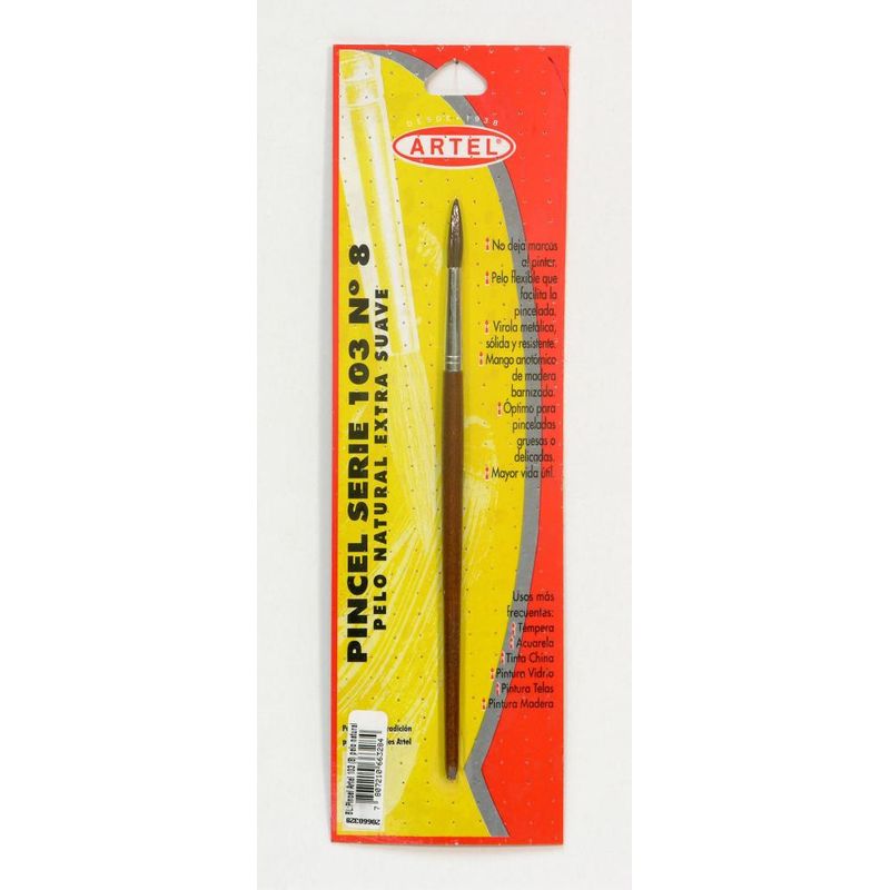 ARTEL - Blister Pincel 103 NÂ°8 Artel