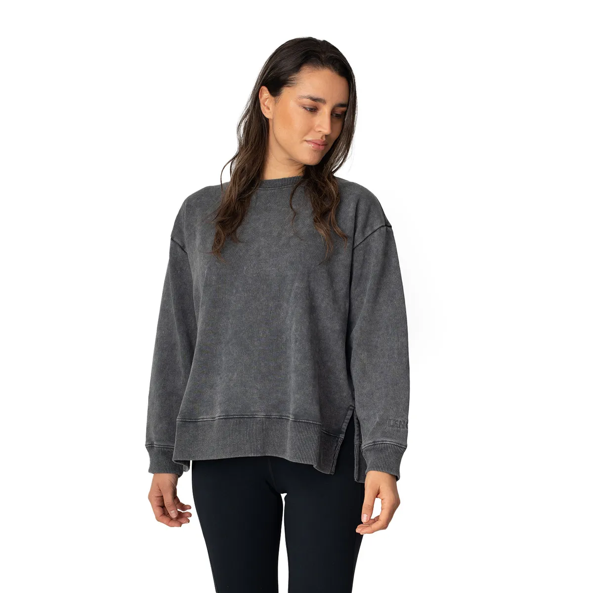 LENGA - Polerón De Mujer Cuello Redondo Rayen Lenga