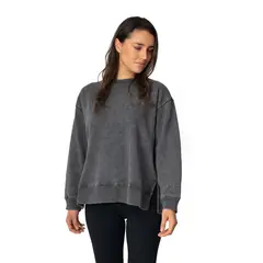 LENGA - Polerón De Mujer Cuello Redondo Rayen Lenga® Sustentable.