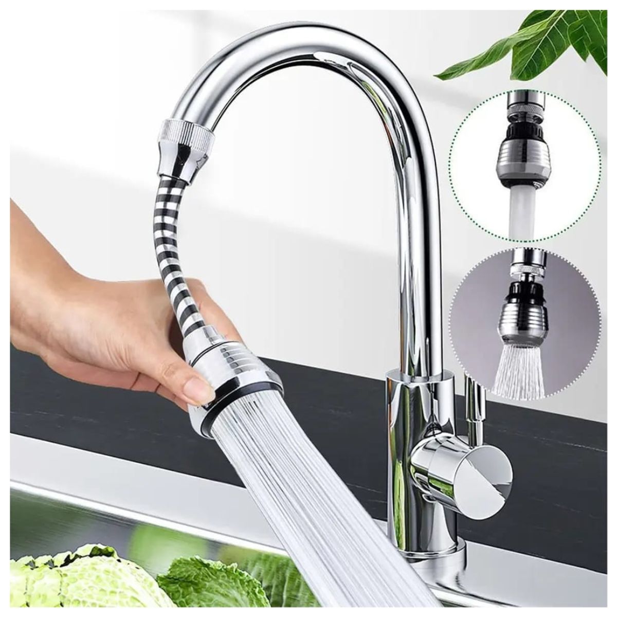 IRM - EXTENSOR AHORRADOR DE AGUA GIRATORIO 360