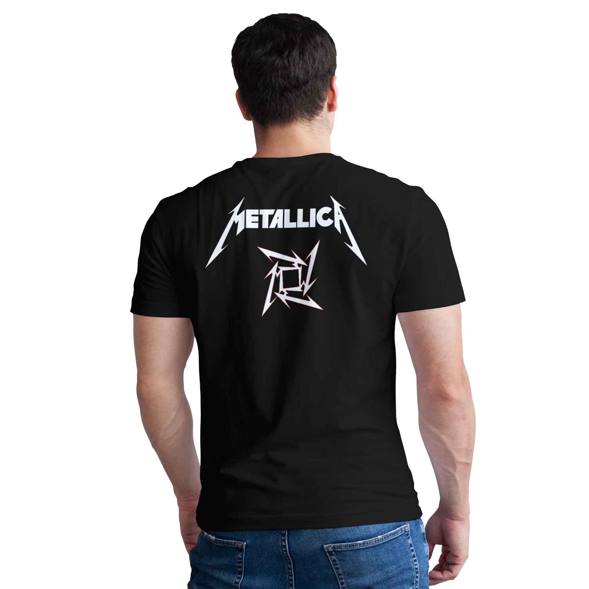 MUNDO TEXTIL - Polera Metalera Metallica D4