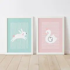 DECORACION PAJARITO - Cuadros infantiles animales