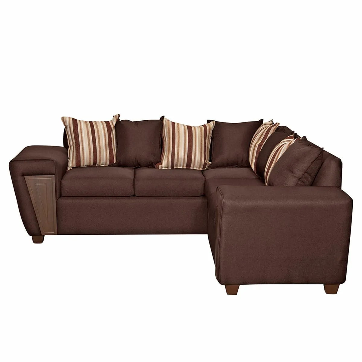RUZAM MOBEL - SOFA SECCIONAL 5 CUERPOS CRETA  CAFE