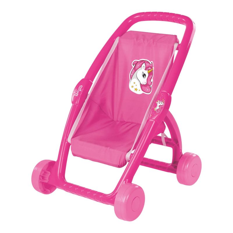 DOLU - Cochecito Unicornio 42x34x50 Cms Dolu