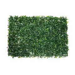 GENERICO - Pack 20 Pasto Palmeta Artificial Trebol Vetrical 60x40cm