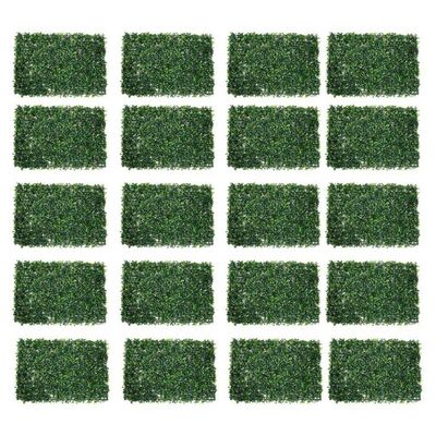 Imagen 2 del producto Pack 20 Pasto Palmeta Artificial Trebol Vetrical 60x40cm