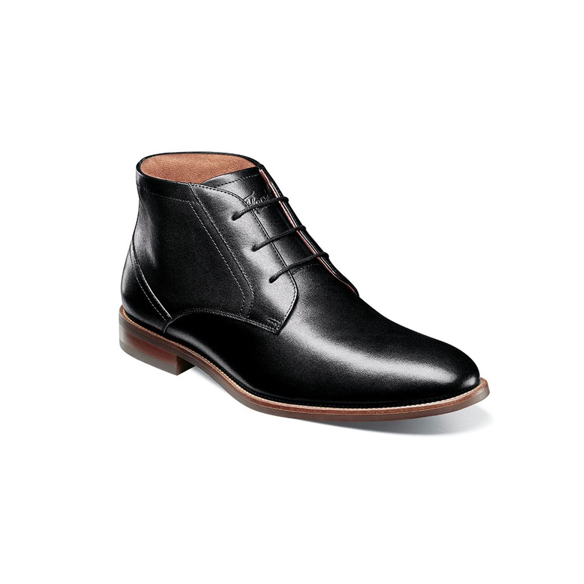 FLORSHEIM - Botines Formal Rucci Plain Toe Chukka Boot Negro