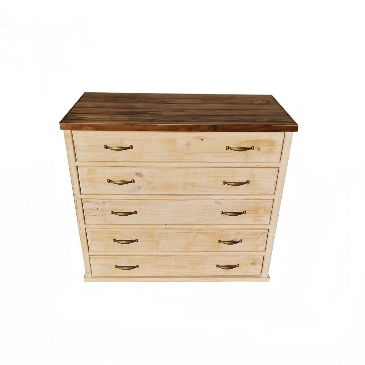 TAIKKEE - COMODA RUSTICA 5 CAJONES