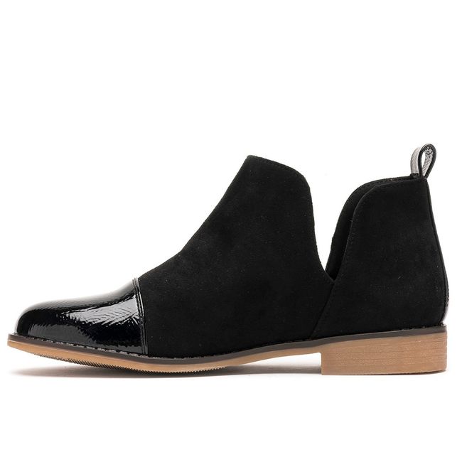 BOTELI - Botín Mujer Negro Anahí Boteli