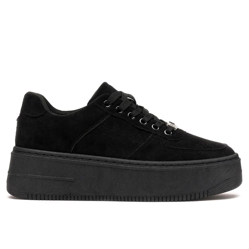 BOTELI - Zapatilla Mujer Negro Elide Boteli