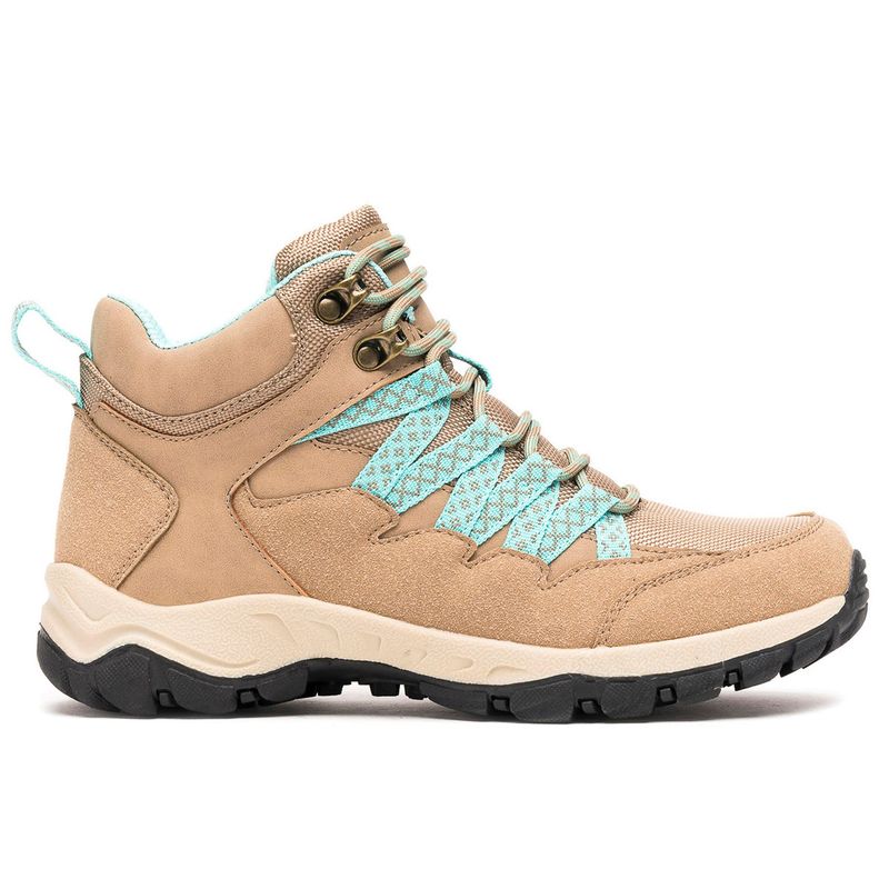 CARBIN - Bototo Mujer Beige Paipa Carbin