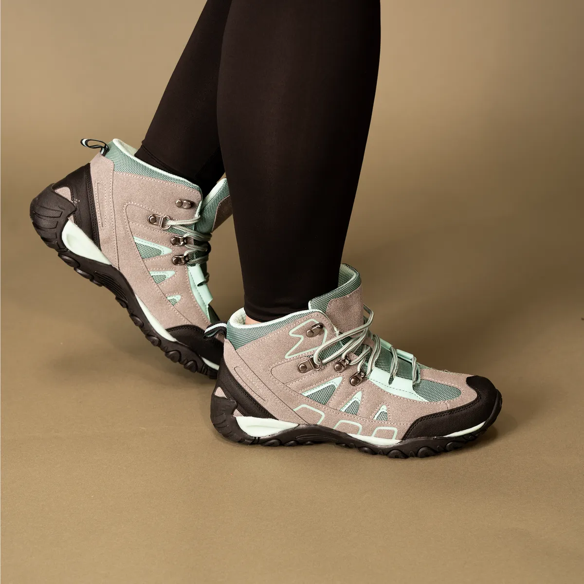 CARBIN - Bototo Mujer Gris Nobsa Carbin