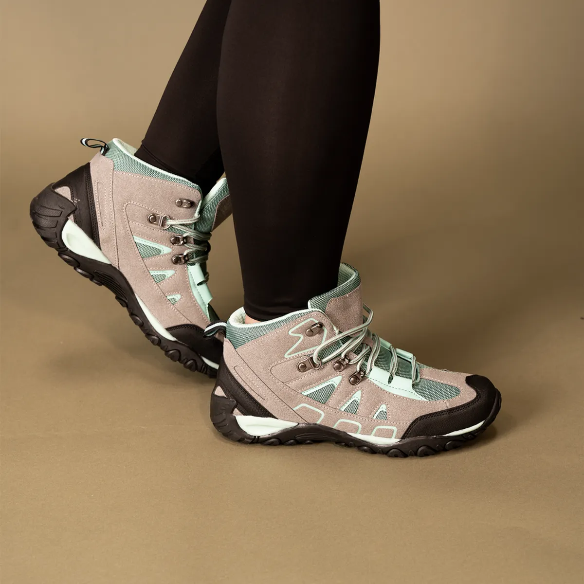 CARBIN - Bototo Mujer Gris Nobsa Carbin