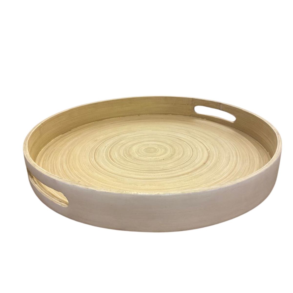 BOHEMIK - Bandeja Redonda Blanca Elisa