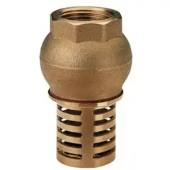 GENERICO - Valvula de Pie Bronce 1 Pulgada
