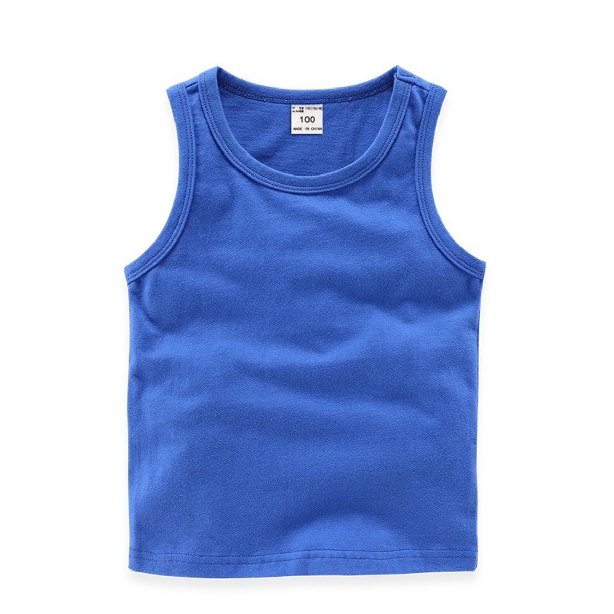 GARSIL - Pack 3 Poleras Sin Mangas Para Niños 100 Algodon - Camiseta Musculosa