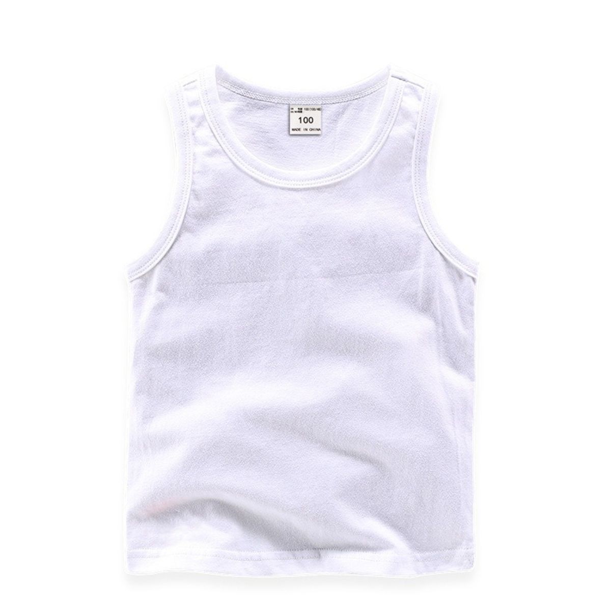 GARSIL - Pack 3 Poleras Sin Mangas Para Niños 100 Algodon - Camiseta Musculosa