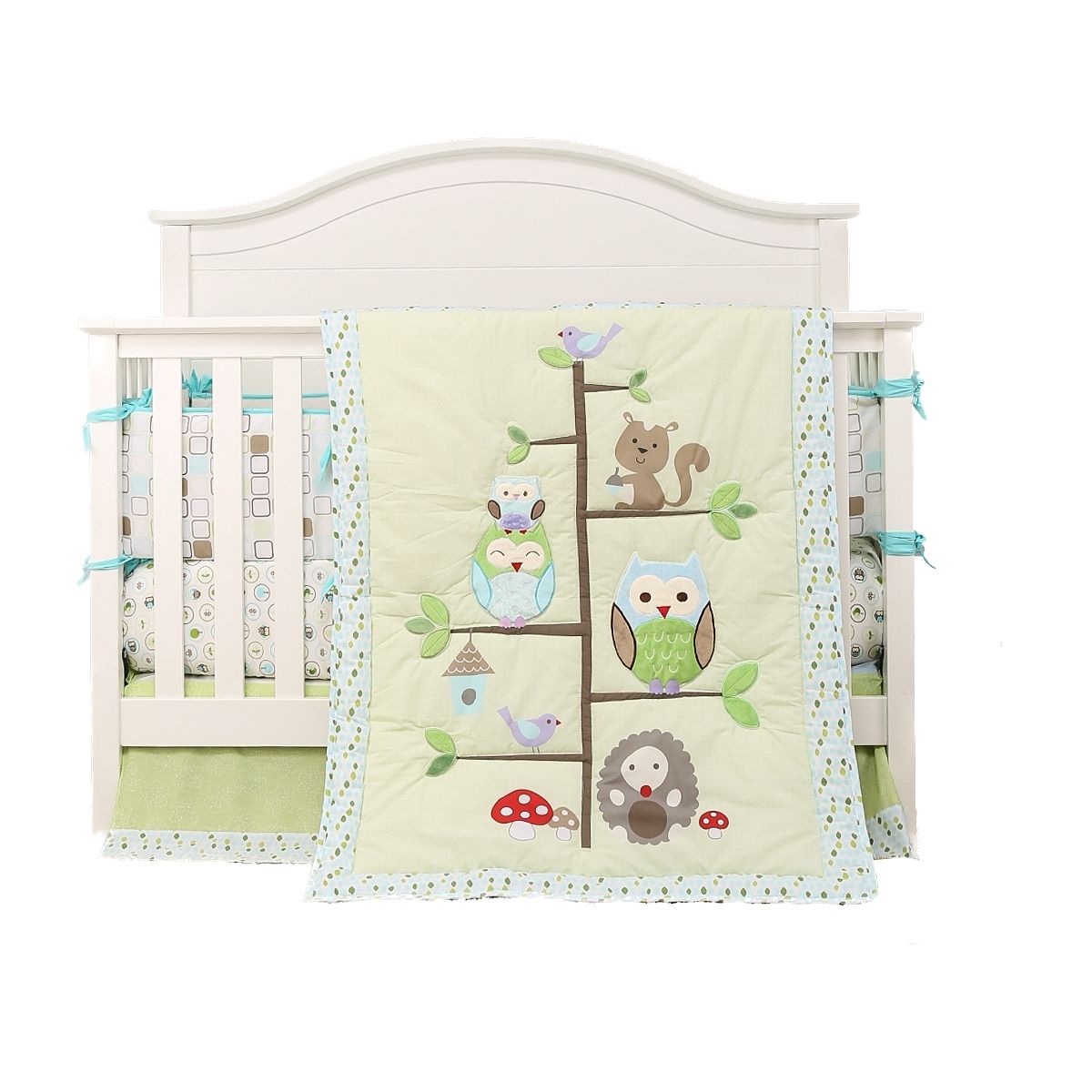 PELLITOS - SET ROPA DE CUNA BUHO BEBÉ