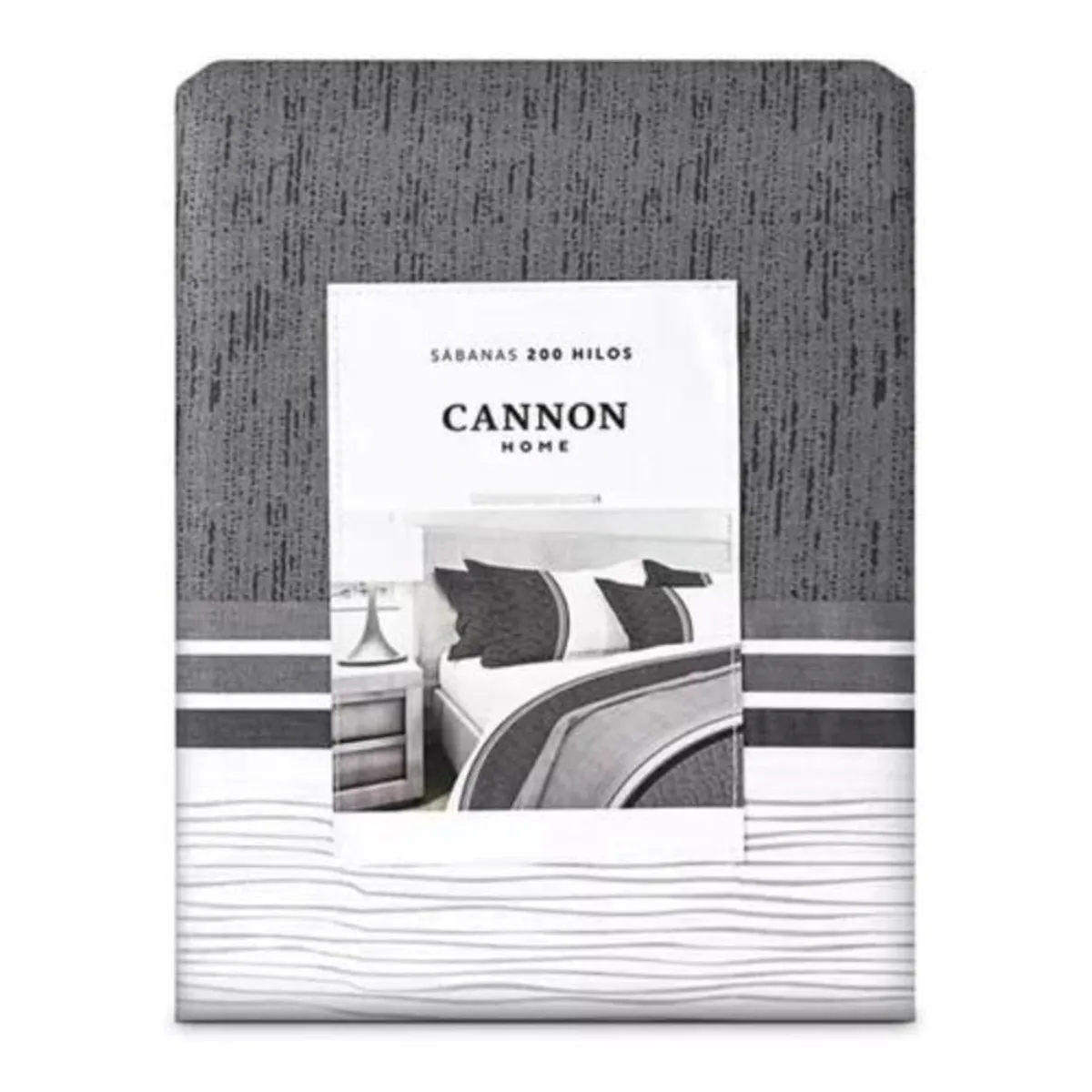 CANNON - Sabana 2 Plaza Ec Cannon 200 Hilos Moka