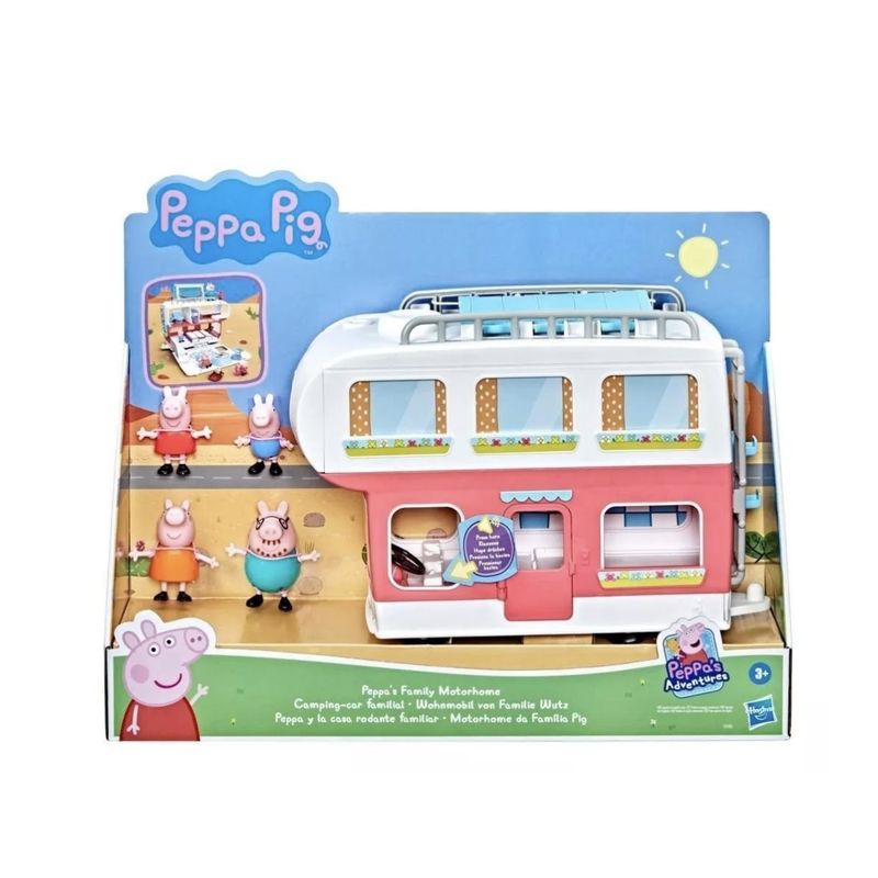 HASBRO - Peppa Pig Motorhome - Casa Rodante Familiar