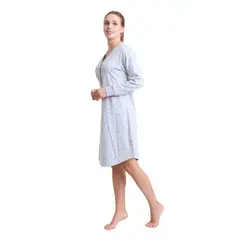 BECKIL - COD 708 CAMISOLA ALGODON GAMUZADO ESTAMPADO ESTRELLAS
