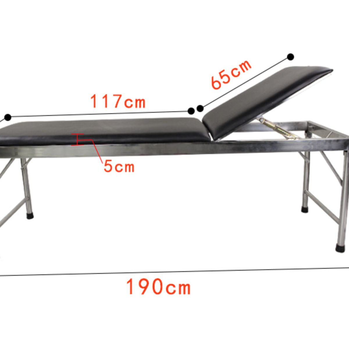 SUNCARE - Camilla de Examen Inoxidable EC03