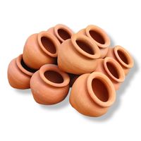 Maceteros de Greda (tinajas). Pack 10 Unidades. Pomaire Online