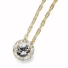 OLIVER WEBER - Colgante More Basic Dorado Cristal Swarovski