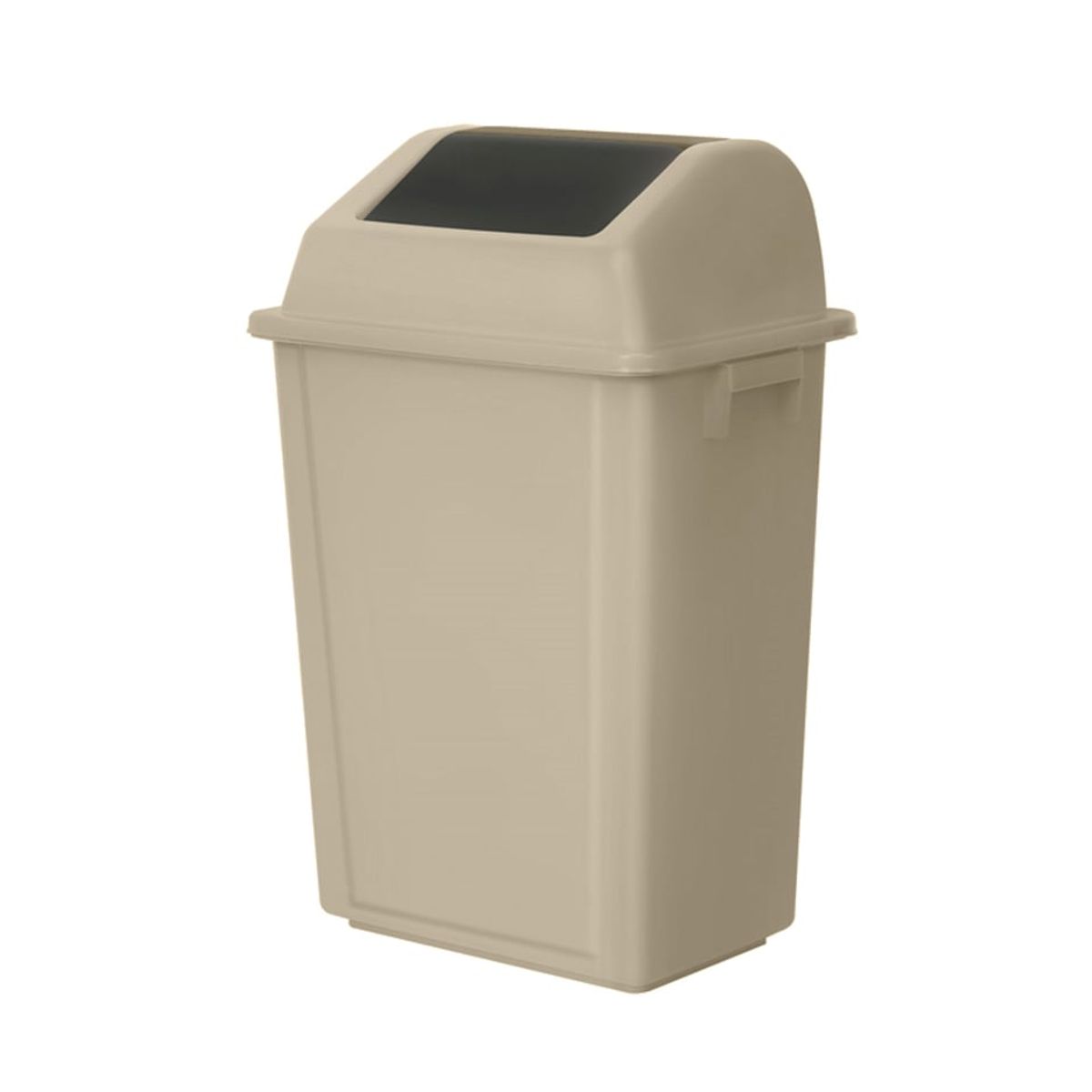 GENERICO - Basurero 40lt tapa Vaiven Beige Mimbral