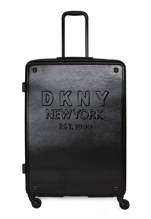 Maleta Donna Karan New Yorker L 23 kg negra Negro L