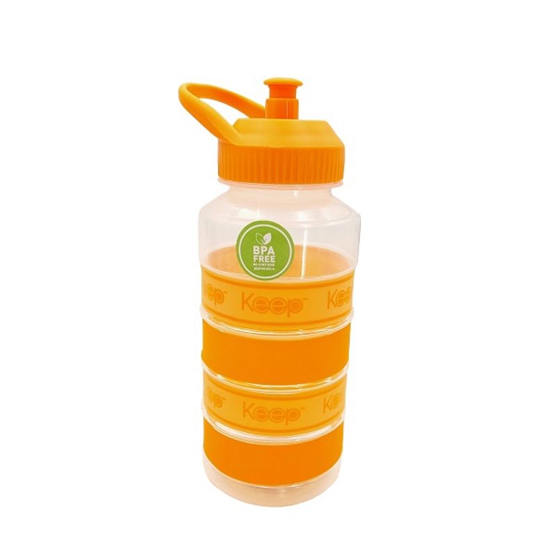 KEEP - Botella Big Bands Sport Amarillo 1000 ml Keep