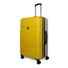 NAUTICA - Maleta Bora L 23 kg amarilla-gris