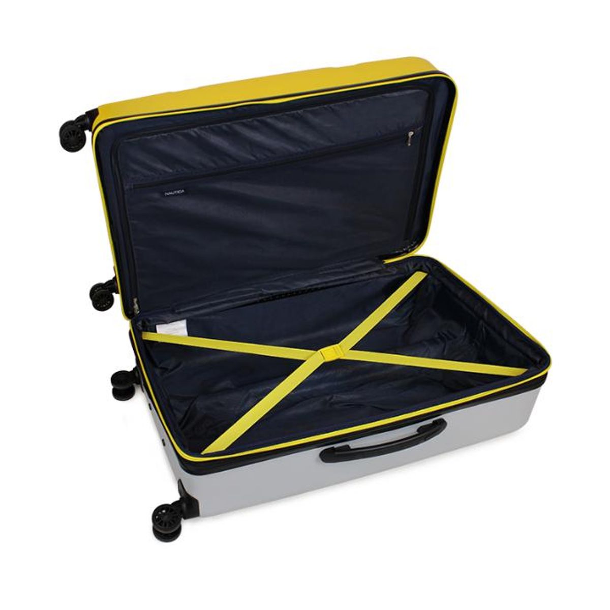 NAUTICA - Maleta Bora L 23 kg amarilla-gris NAUTICA